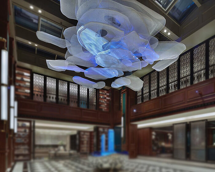 酒店大型吊燈價(jià)格，源頭廠家直供